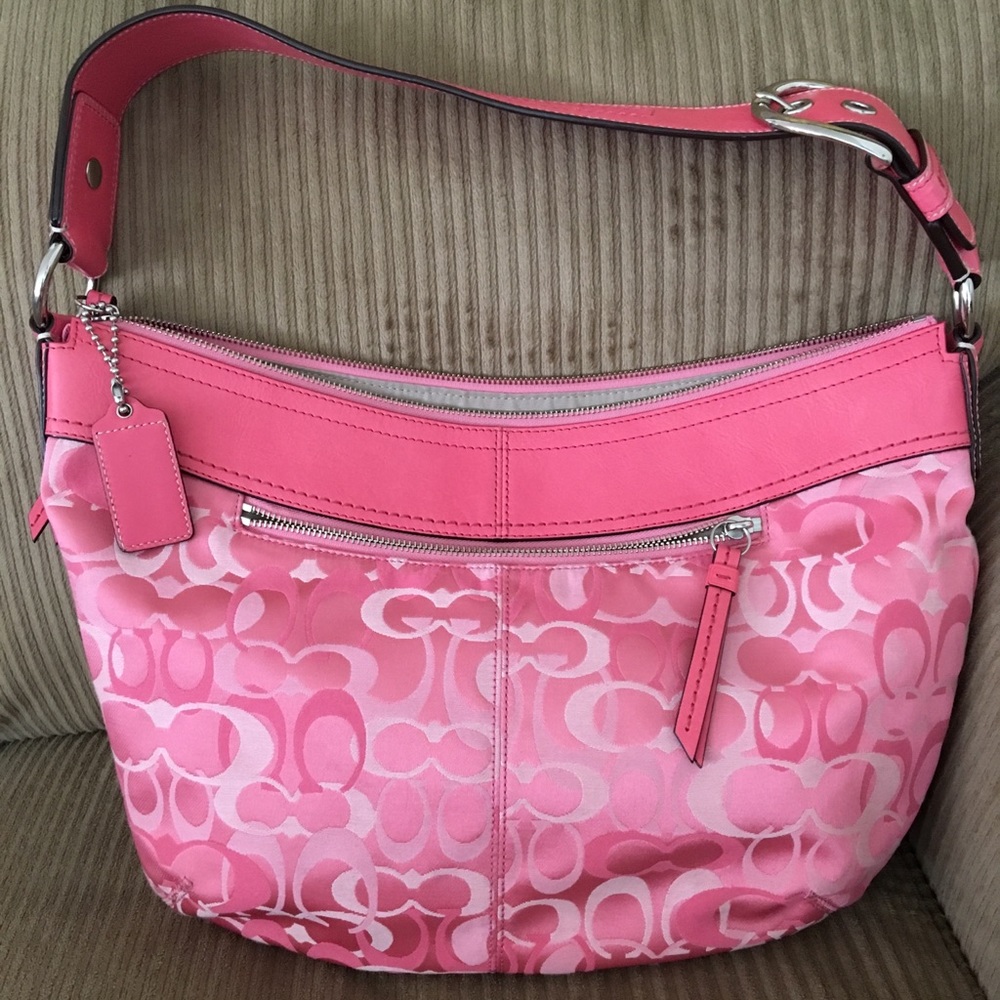 Pink Coach Purse
